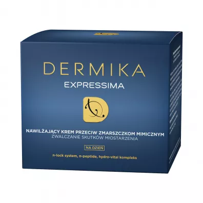 Dermika Expressima nawil�aj�cy krem przeciw zmarszczkom mimicznym na dzie� 50 ml