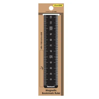 Nakabayashi Zak�adka magnetyczna do ksi��ek 25cm czarny
