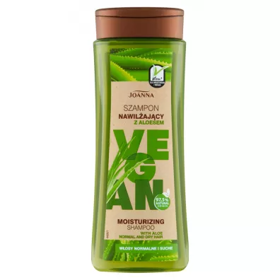 Joanna Vegan szampon nawilajcy z aloesem 300 ml