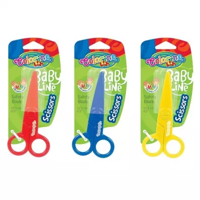 Patio Noyczki plastikowe Colorino Kids 12,5 cm