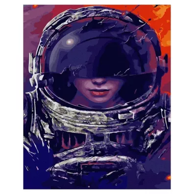 Twoje Hobby Malowanie po numerach - W skafandrze� 40x50cm