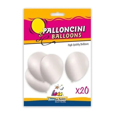 Balony per�owe metaliczne 26cm 20 szt