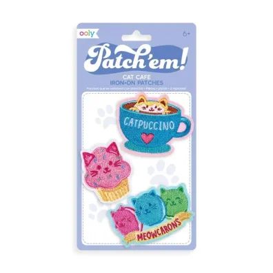 Kolorowe Baloniki Naprasowanki Patch Em - Kocia Kawiarnia