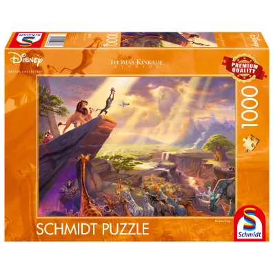 Puzzle 1000 el. Kr�l Lew Schmidt