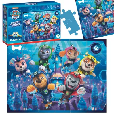Puzzle 30 el. Wodne pieski Maksik