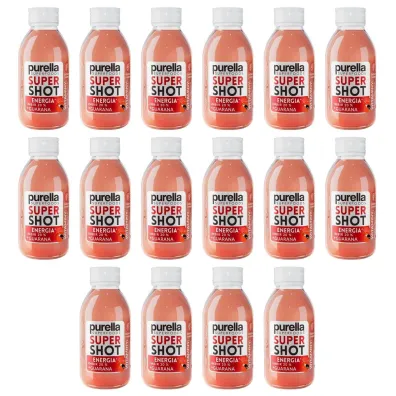 Purella Super Shot Energia imbir + guarana zestaw 16 x 100 ml
