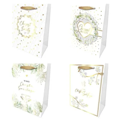 Kukartka Torebka ozdobna QPL chrzest �wi�ty (26x32,3x12,5cm) mix