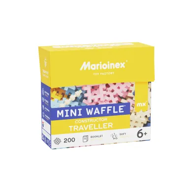 Mini Waffle Konstruktor Klocki Mini Waffle 200 el. Konstruktor Podr�nik
