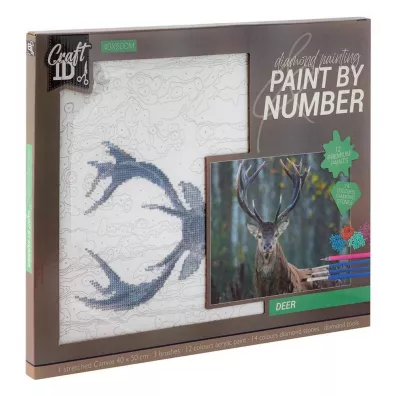 Grafix Malowanie po numerach - Jele� 40x50cm