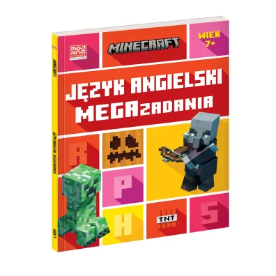 Minecraft. J�zyk angielski. Megazadania 7+