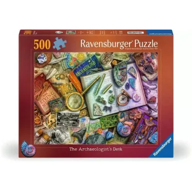 Puzzle 500 el. 2D Amiee Stewart Archeologia Ravensburger