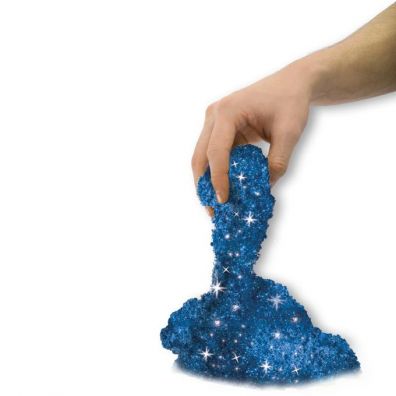 Spin Master Kinetic Sand - poyskujcy piasek 454 g niebieski