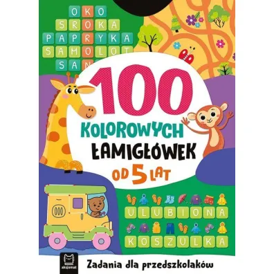 100 KOLOROWYCH �AMIG��WEK. ZADANIA DLA PRZEDSZKOLAK�W. OD 5 LAT - Beata Karlik