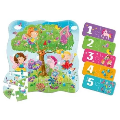 Puzzle w saszetce 49 el. Wr�ki + mini gra Roter Kafer