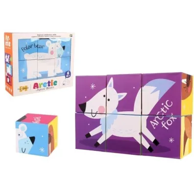Puzzle Klocki torebka z akcesoriami czerwona Pro Kids