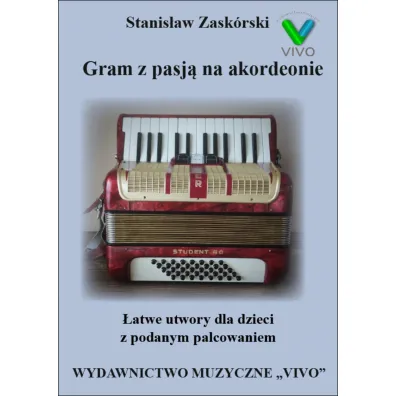Gram z pasj� na akordeonie. - Stanis�aw  Zask�rski
