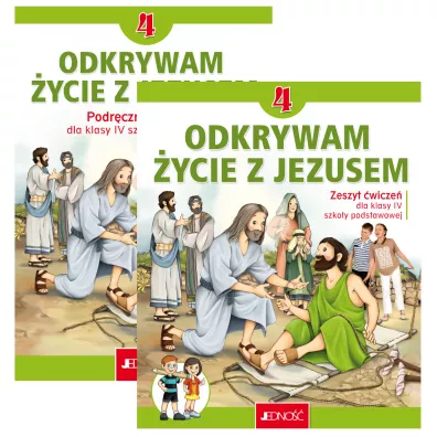 Pakiet Odkrywam �ycie z Jezusem 4. Podr�cznik z zeszytem �wicze� dla klasy 4 szko�y podstawowej - El�bieta Kondrak, Krzysztof Mielnicki