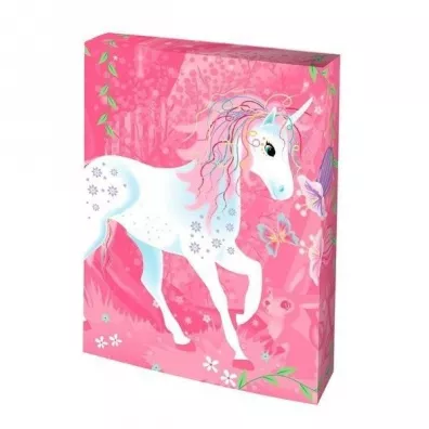 Zestaw kreatywny zdrapka Lampion Jednoro�ec Box Candiy