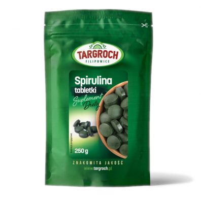 Targroch Spirulina tabletki 250 mg 250 g
