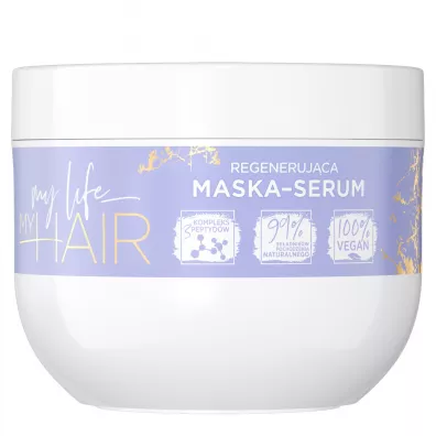 Eveline Cosmetics My Life My Hair regeneruj�ca maska-serum do w�os�w 300 ml