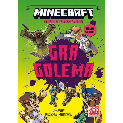 Minecraft. Gra golema. Saga Stonesword. Tom 5