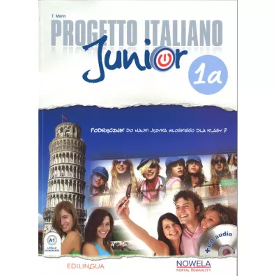 Progetto Italiano Junior 1A. Klasa 7. Pod�cznik. J�zyk w�oski. Szko�a podstawowa - Telis Marin