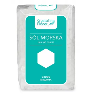 Crystalline Planet S�l morska grubo mielona 600 g