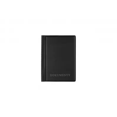 Ok�adka na dokumenty PVC z dowodem rejestracyjnym czarna BIURFOL OD-20-05