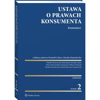 Ustawa o prawach konsumenta. Komentarz