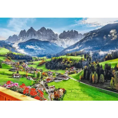 Puzzle 1000 el. St. Magdalena Dolomity W�ochy Trefl