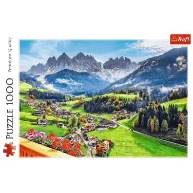 Puzzle 1000 el. St. Magdalena Dolomity W�ochy Trefl