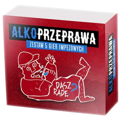 Alkoprzeprawa. Zestaw 5 gier imprezowych Grammi