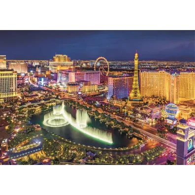 Puzzle 6000 el. High Quality Collection. Las Vegas Clementoni