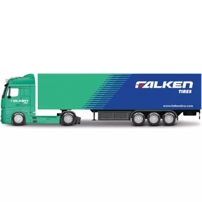 Bburago model street fire haulers trailer firestone racing 1:43