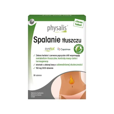 Physalis Spalanie t�uszczu suplement diety 30 tab.