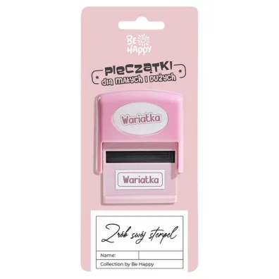 Be-Happy Gifts Piecz�tka z napisem - Wariatka