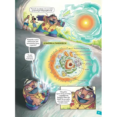 Nauka z komiksem �ycie. Genetyka i ewolucja. Tom 1