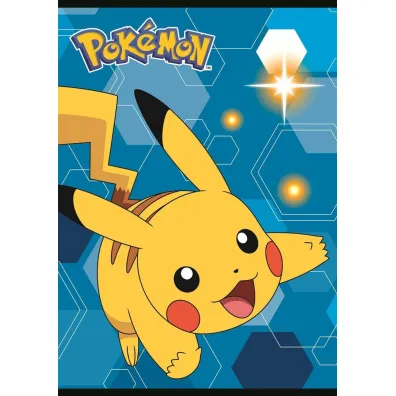 St. Majewski Zeszyt A5 laminowany Pokemon kratka, 70g 16 kartek