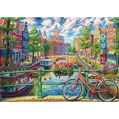 Puzzle PQ 1000 el. Kana� Amsterdamski Schmidt