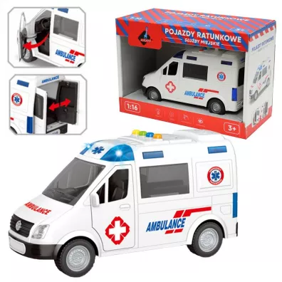 Ambulans z otwieranymi drzwiami Askato