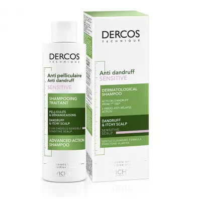 Vichy Dercos Anti-Dandruff Shampoo szampon przeciw�upie�owy do wra�liwej sk�ry g�owy 200 ml