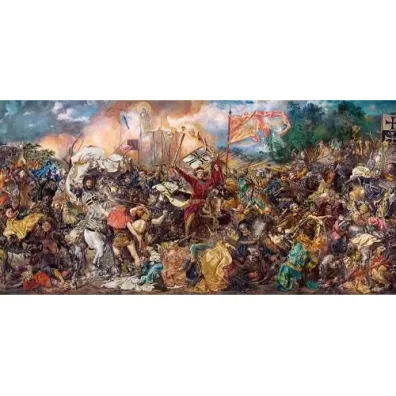 Puzzle 4000 el. Jan Matejko - Bitwa pod Grunwaldem Castorland