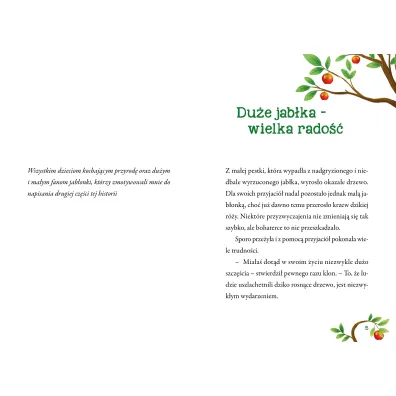 Opowie�ci o ma�ej jab�once. Jak drzewko sta�o si� drzewem
