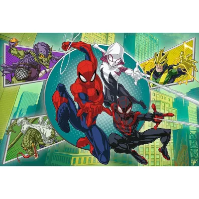 Puzzle 100 el. Spiderman Paj�czna Trefl