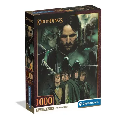 Puzzle 1000 el. Compact W�adca Pier�cieni Clementoni