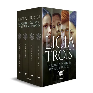 Pakiet. Kroniki �wiata wynurzonego. Tom 1-4 - Licia Troisi