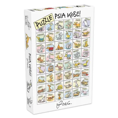 Puzzle 1000 el. Psia ko��! MDR