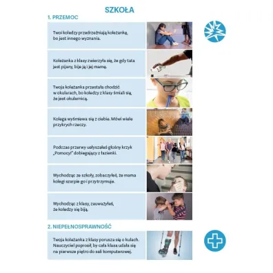 Trudne sytuacje spo�eczne Rozmawiam z dzie�mi