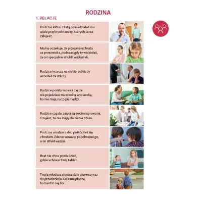 Trudne sytuacje spo�eczne Rozmawiam z dzie�mi