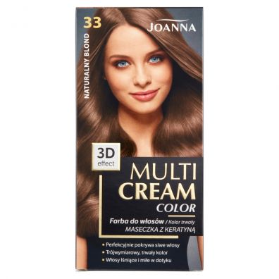 Joanna Multi Cream Color farba do wosw 33 Naturalny Blond
